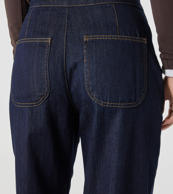 Koton  Jeans - Navy Wide Leg Jeans