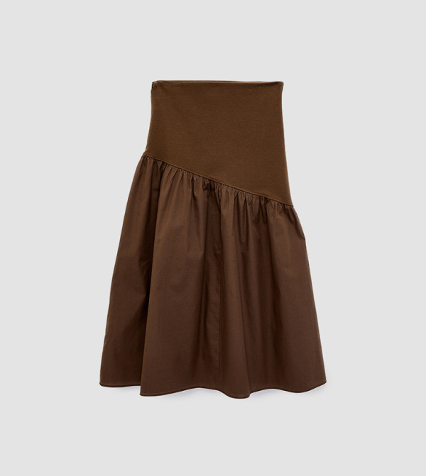 Koton Clothing - Brown Midi Skirts