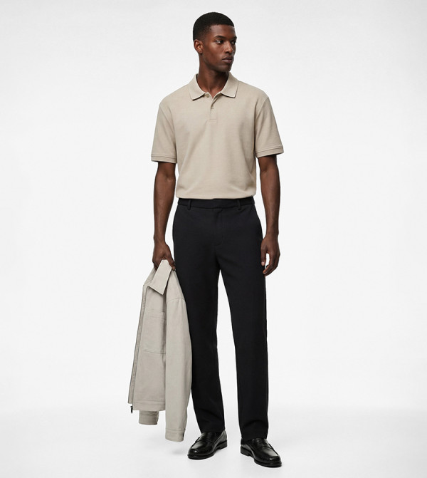 Koton Koton - Beige Polo T-shirts