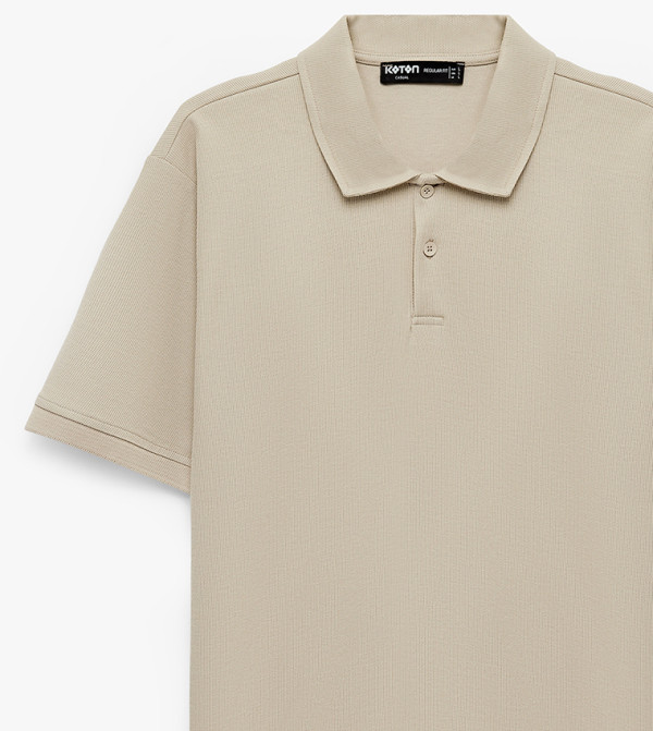 Koton Koton - Beige Polo T-shirts