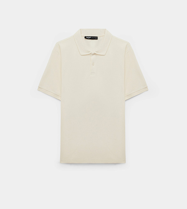 Koton Koton - Ecru Polo T-shirts