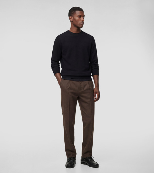 Koton Formal Pants - Brown Formal Pants