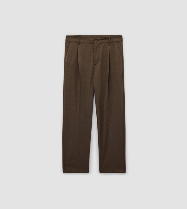 Koton Formal Pants - Brown Formal Pants