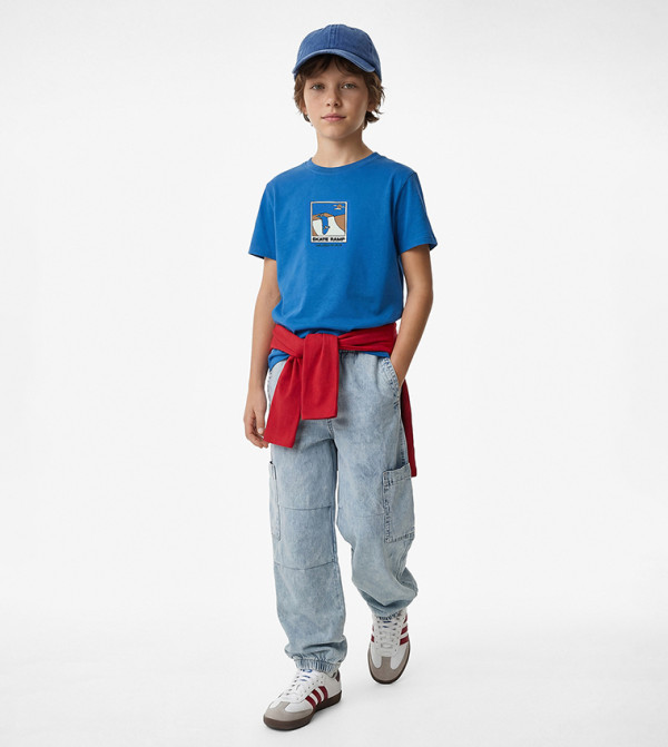 Koton  built-for-play-k - Blue T-shirts