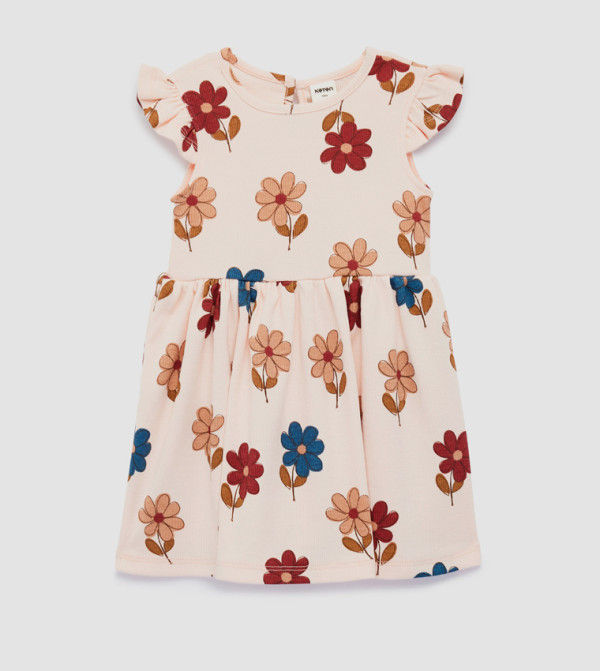 Koton  twirl-worthy-styles-k - Pink Casual Dress