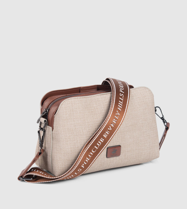 Beverly Hills Polo Club  ag-bestsellers-june26-ksa - Beige Cross Body Bags