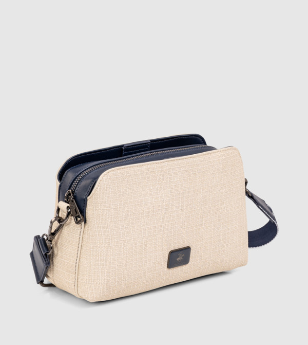 Beverly Hills Polo Club Beverly Hills Polo Club - Cream Cross Body Bags