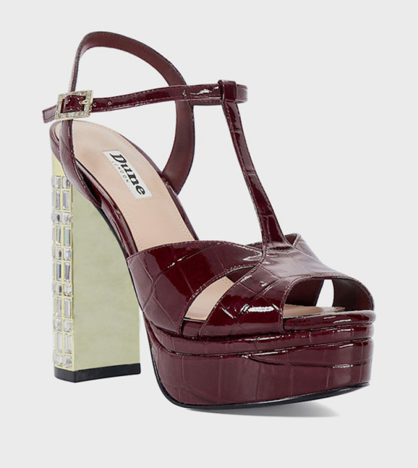 ديون لندن  أحذية - أحمر كعب