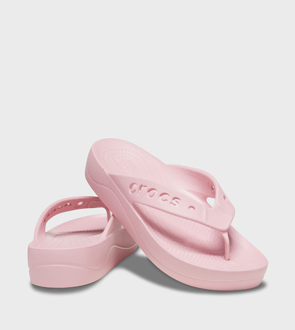 Crocs  Flip-Flops - Pink Flip-Flops