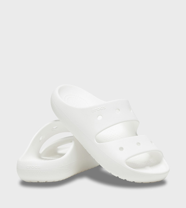 Crocs  heatwave-ready-w - White Slides