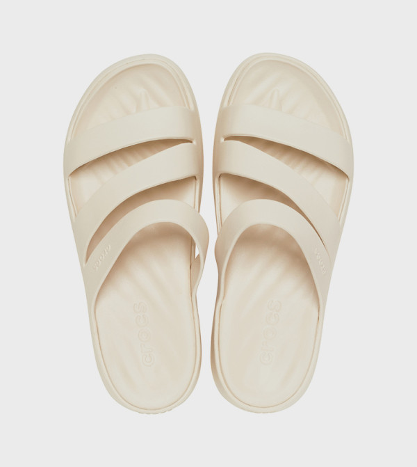 Crocs Flat Sandals - White Flat Sandals