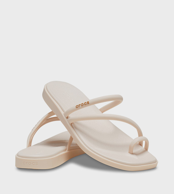 كروكس كروكس - وردي Flat Sandals