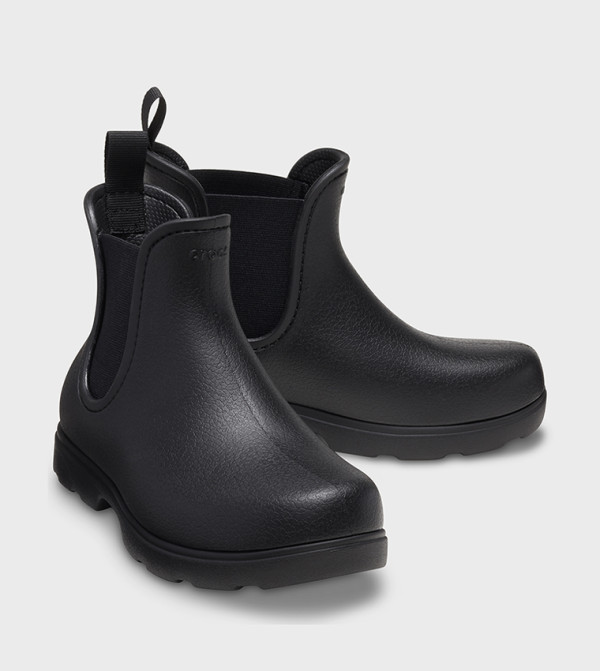 Crocs  Boots - Black Ankle length Boots