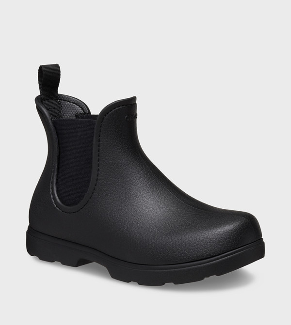 Crocs  Boots - Black Ankle length Boots