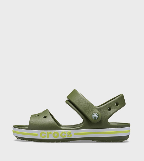 Crocs  Sandals - Green Casual Sandals