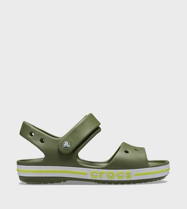 Crocs  Sandals - Green Casual Sandals