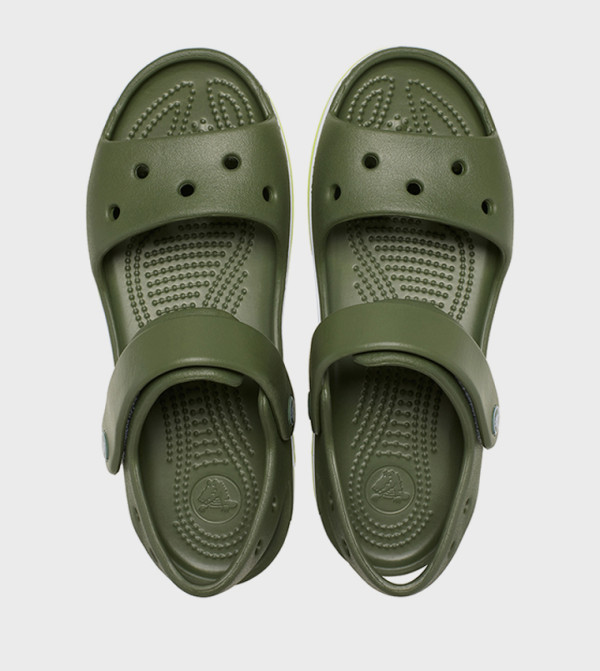 Crocs  Sandals - Green Casual Sandals