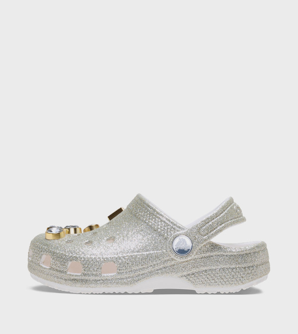 كروكس  صنادل كلوغ - فضي صنادل