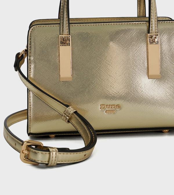ديون لندن ديون لندن - ذهبي Satchel Bags