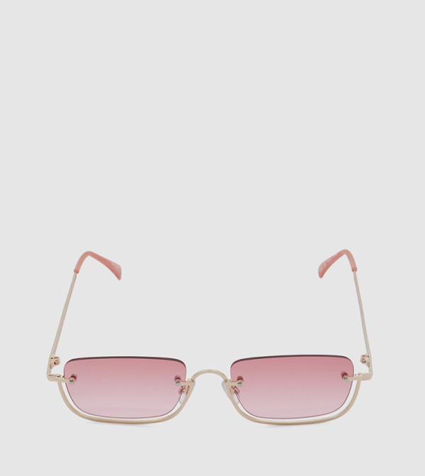 Dune London Round Sunglasses - Gold Round Sunglasses