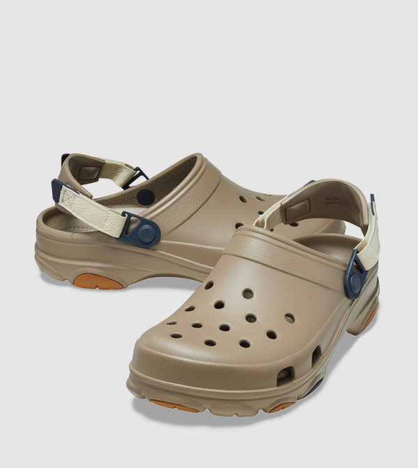 Crocs  Flip flops and Slides - Brown clogs