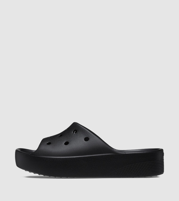Crocs - Black Slides