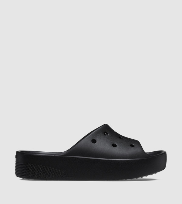 Crocs - Black Slides