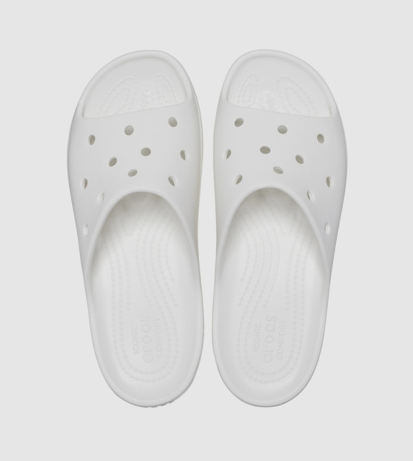 Crocs Crocs - White Slides