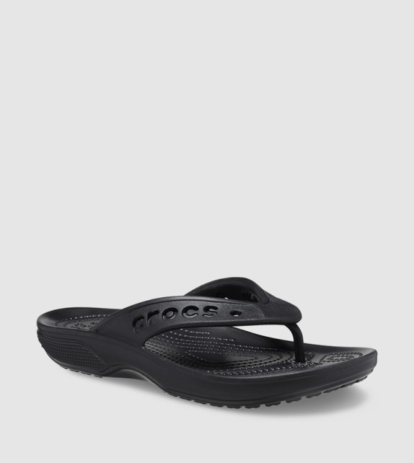 كروكس  شباشب - أسود شباشب فليب فلوب