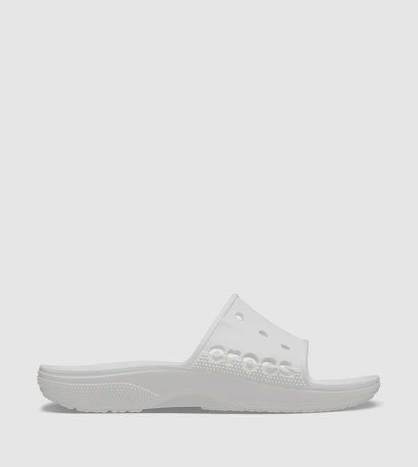 Crocs  Flip flops and Slides - White Slides