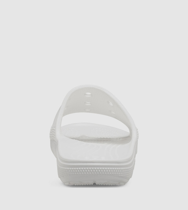 Crocs  Flip flops and Slides - White Slides