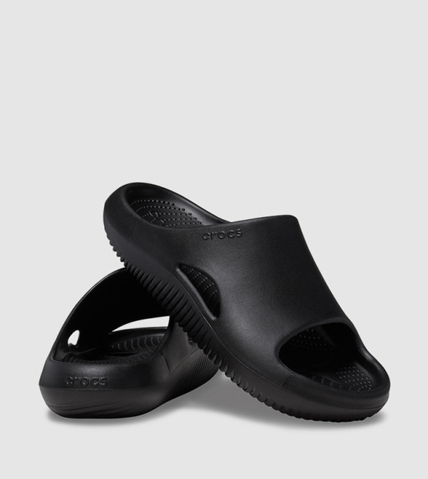 Crocs  Flip flops and Slides - Black Slides