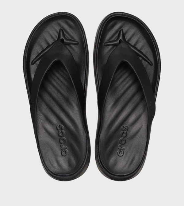 Crocs  Flip flops and Slides - Black Flip-Flops
