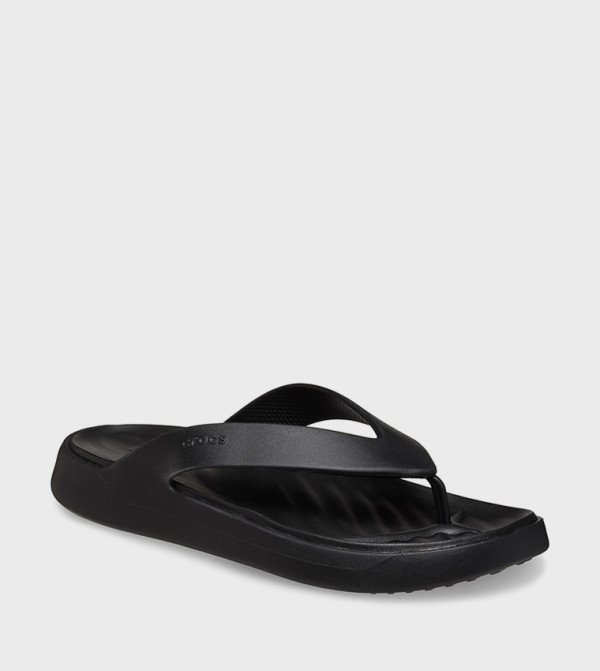 Crocs  Flip flops and Slides - Black Flip-Flops