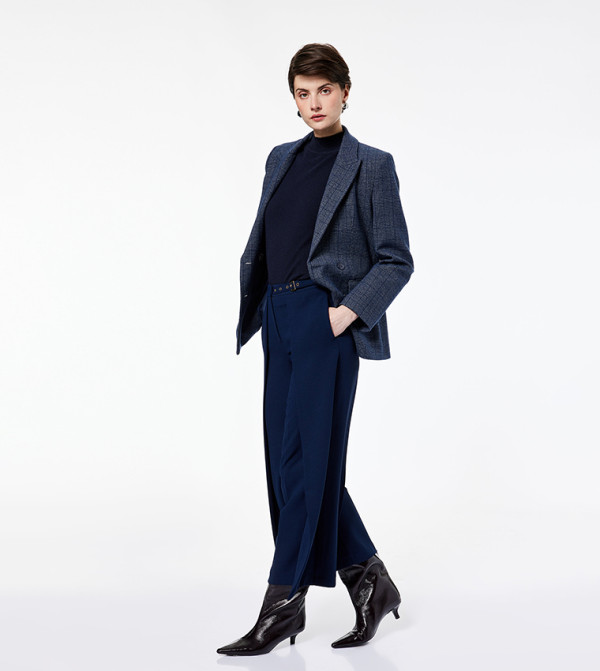 Koton  Palazzo - Navy Palazzos