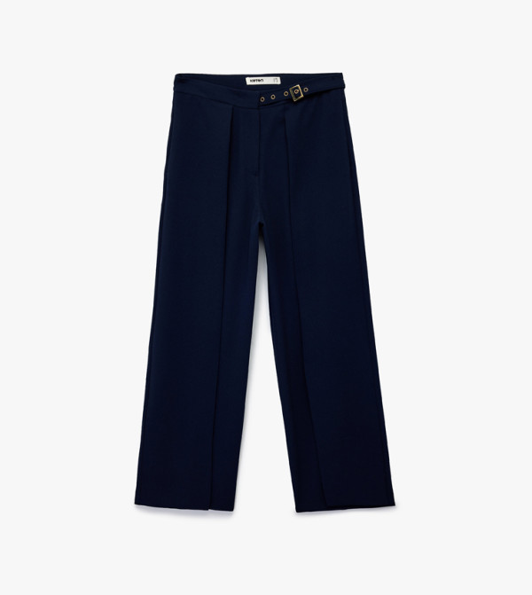 Koton  Palazzo - Navy Palazzos