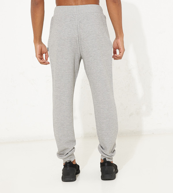 Beverly Hills Polo Club  Clothing - Grey Melange Joggers