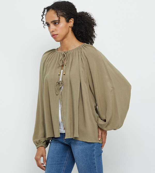 كولن كولن - زيتي  Casual Tops