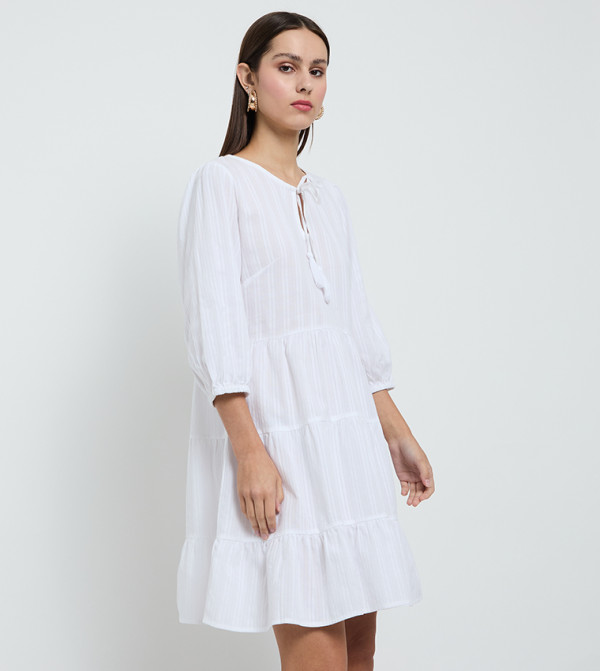 كولن كولن - أبيض Midi Dresses