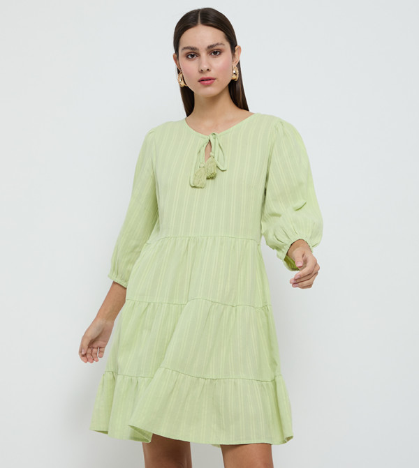 كولن كولن - أخضر Midi Dresses