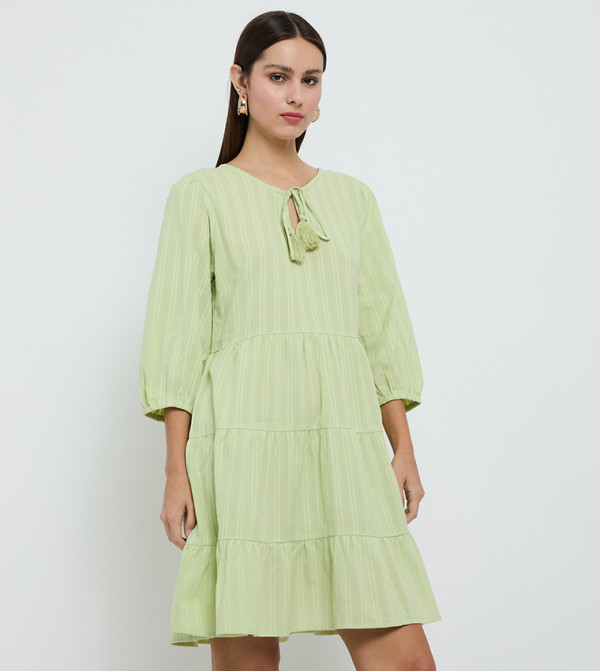 كولن كولن - أخضر Midi Dresses