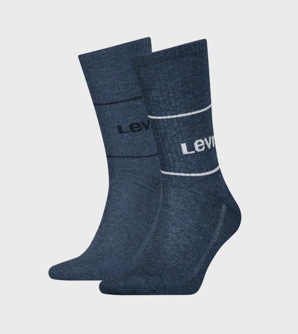 Levi's  Calf Length Socks - Blue Calf Length Socks