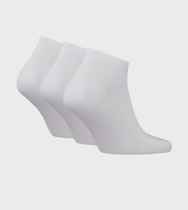 Levi's  Socks - White Ankle Length Socks