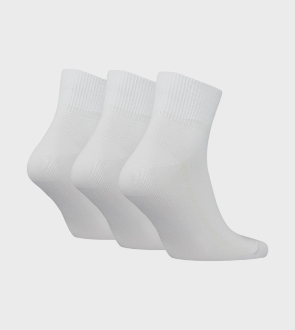 ليفايز  جوارب   - أبيض Ankle Length Socks
