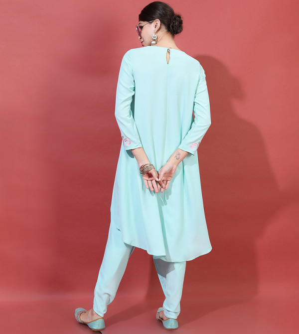 فيشوده  ملابس هندية - أزرق Kurtas & Sets