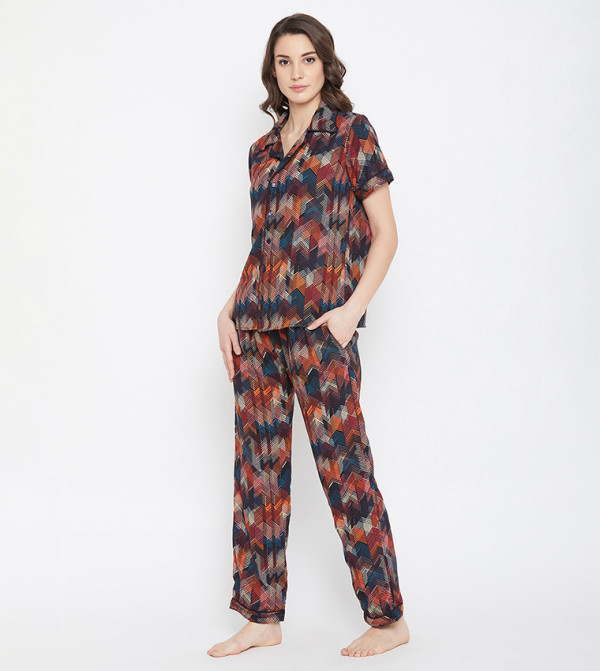 Clovia Clovia - Black Pyjama Set