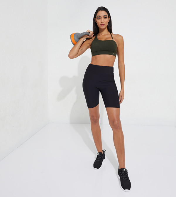 SQUATWOLF  - Khaki Sports Bras