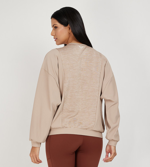 SQUATWOLF  - Beige Sweatshirts