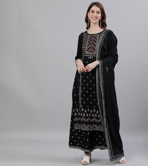Ishin Ishin - BLACK Kurtas & Sets