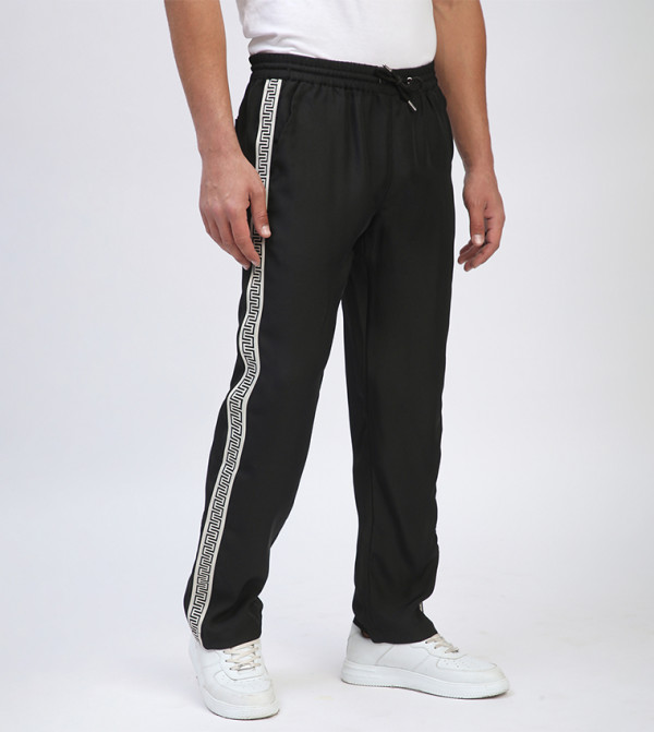Beverly Hills Polo Club  Track Pants & Joggers - Black Track Pants & Joggers